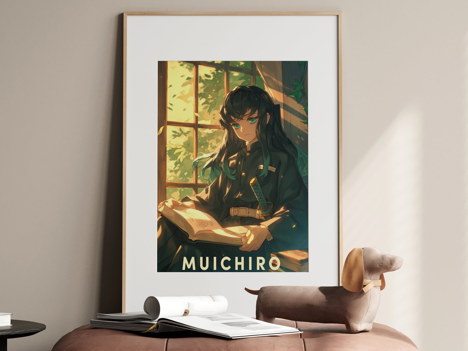 Demon Slayer Poster - Muichiro Tokito, Mist Hashira, Kimetsu No Yaiba, Anime Poster, Gift, Office Decor, Apartment Decor